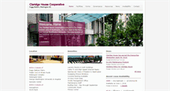 Desktop Screenshot of claridgehousecooperative.com